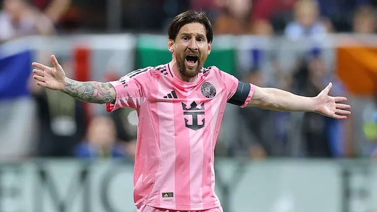 Lionel Messi, con la camiseta de Inter Miami.