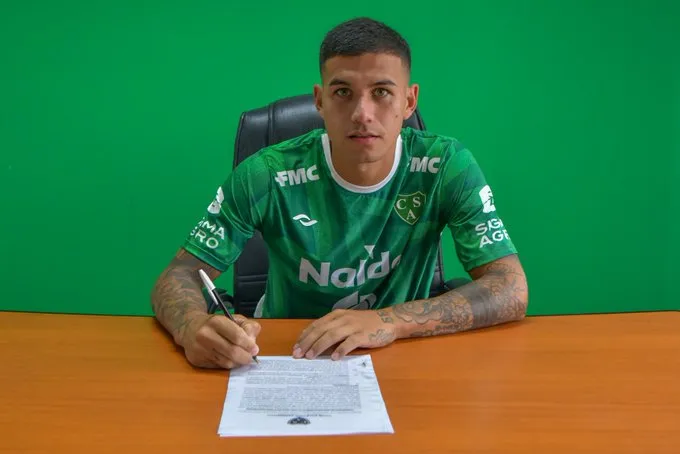 Alex Vigo firmó a préstamo por un año en Sarmiento.