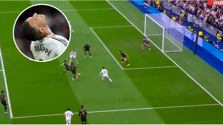 Mbappé salvó al Valencia de un insólito gol en contra ante Real Madrid, que no logró meterle presión al Barcelona