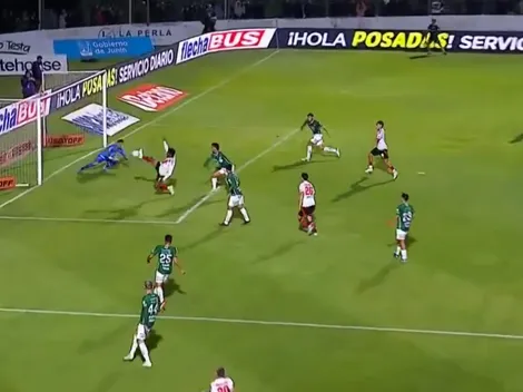 El gol de Borja ante Sarmiento para romper su mala racha goleadora en River