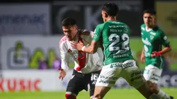 River sufrió contra Sarmiento en Junín y necesitó de Franco Armani para llevarse un empate