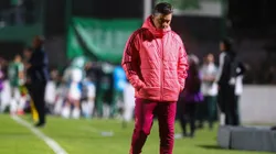 Marcelo Gallardo suspendió la conferencia tras el empate con Sarmiento