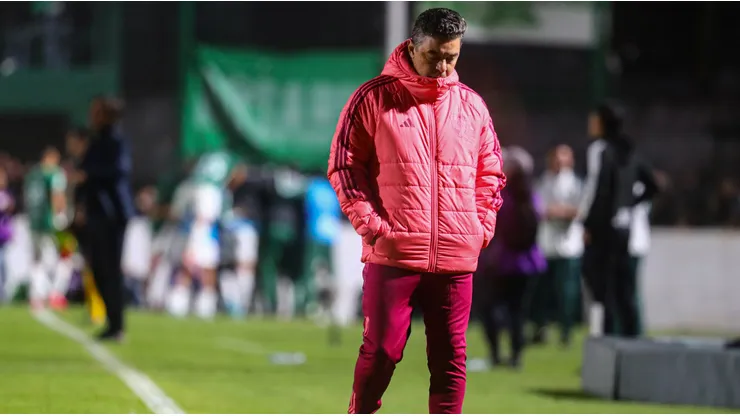 Marcelo Gallardo suspendió la conferencia tras el empate con Sarmiento
