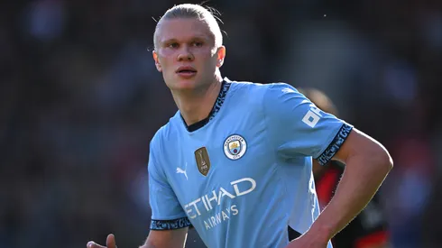 Erling Haaland, delantero del Manchester City.