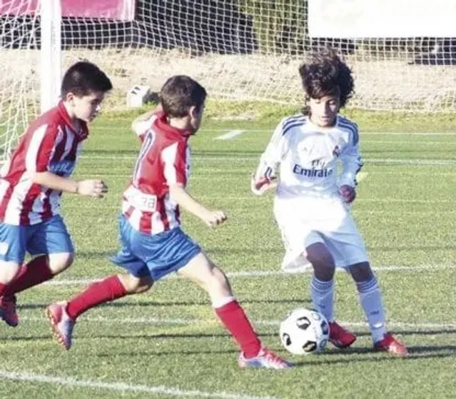 Leonel Coira en Real Madrid.