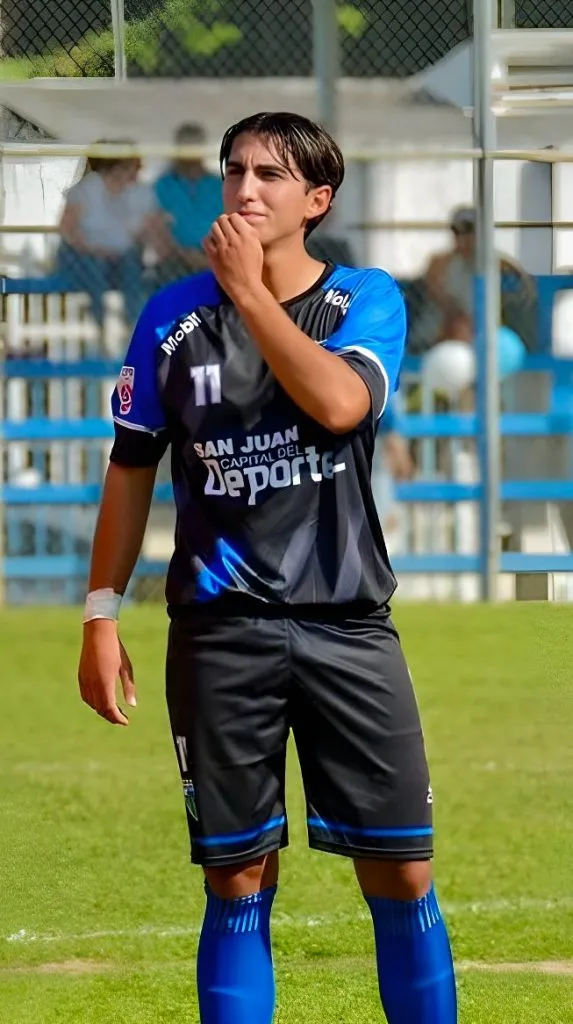 Leonel Coira en Metropolitan FC, su club actual.