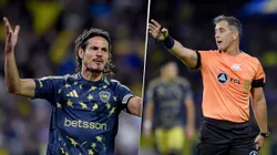 El picante cruce entre Fernando Echenique y Edinson Cavani tras el gol anulado a Boca: "Leé el reglamento"