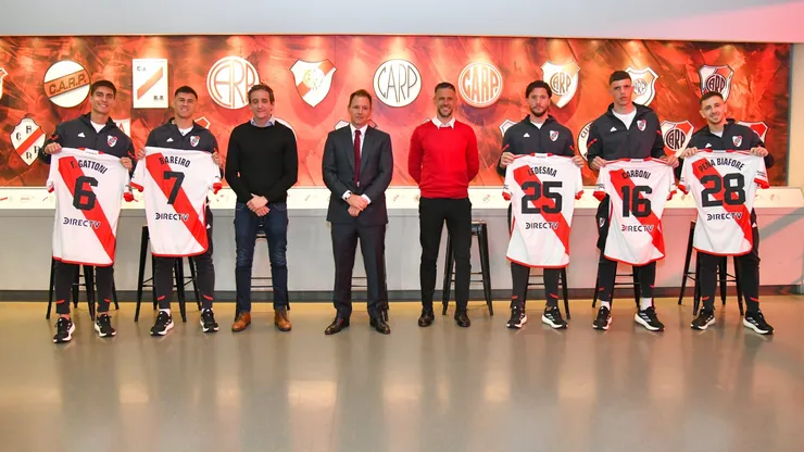 Los refuerzos que llegaron a River a mediados de 2024