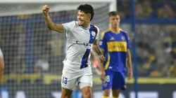 Nicolás Fernández anotó en el debut del Tomba ante Atlético Grau.