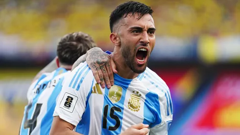 Nico González, delantero de la Selección Argentina.