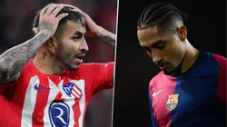 El Atlético de Madrid no entiende como Raphinha no fue sancionado y Ángel Correa, por lo mismo, recibió 5 fechas de suspensión.