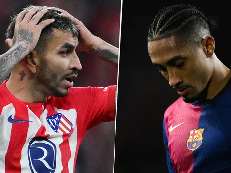 Atlético de Madrid estalla por la doble vara en España con Raphinha y Ángel Correa