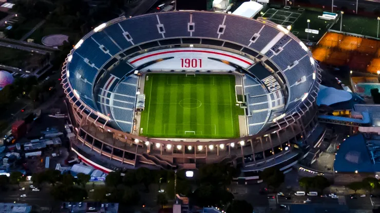 El estadio Monumental, sede de Argentina - Colombia