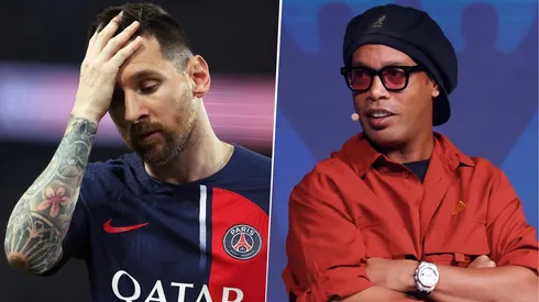 Ronaldinho resaltó el paso de Lionel Messi por el París Saint-Germain.