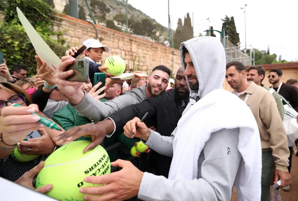 Djokovic está listo para hacer su estreno en Montecarlo.