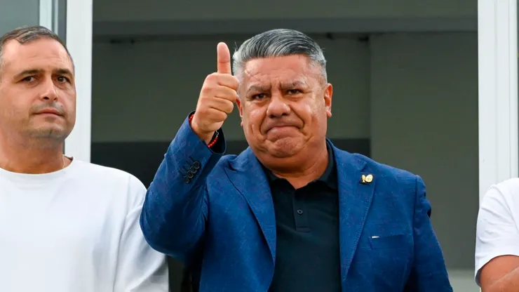 Claudio Tapia, presidente de la Asociación del Fútbol Argentino.