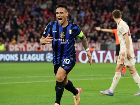 La decisión de UEFA con Lautaro Martínez tras su golazo a Bayern Múnich en la Champions League