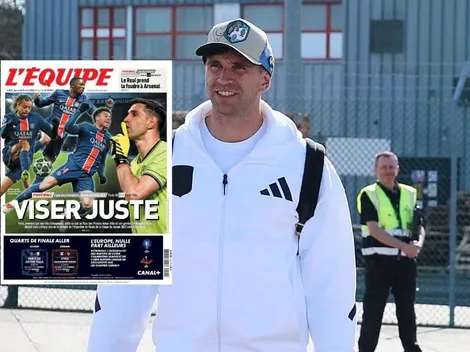 Reacción en Francia a la llegada del Dibu para enfrentar al PSG