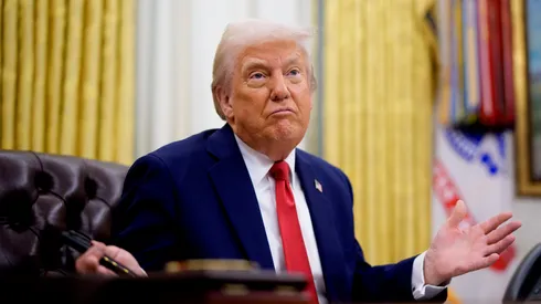 Donald Trump, presidente de Estados Unidos.