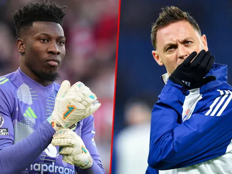 El picante cruce entre jugadores de Manchester United y Lyon antes de duelo por Europa League: "De los peores arqueros"