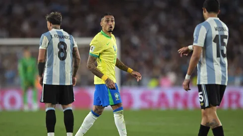 Raphinha dijo que no se arrepiente de haber prometido una paliza de Brasil a Argentina.