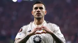 Leandro Paredes en Roma.