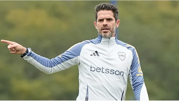 Fernando Gago, entrenador de Boca.