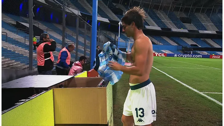 El llamativo gesto de Santi Sosa en la CONMEBOL Libertadores