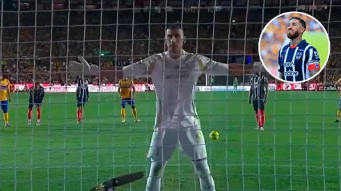 Nahuel Guzmán le dio la espalda a Sergio Ramos en el penal durante el clásico entre Tigres y Monterrey