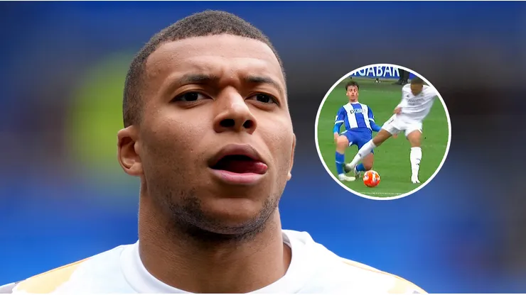El peor Mbappé: irresponsabilidad, patada criminal y expulsión con Real Madrid