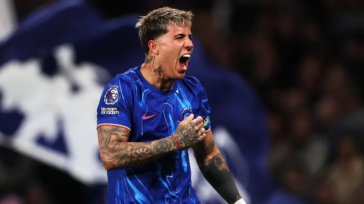 Enzo Fernández, ponderado por un histórico de los Blues