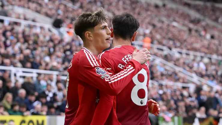 El gol de Alejandro Garnacho ante Newcastle que puso fin a un mes de sequía con Manchester United