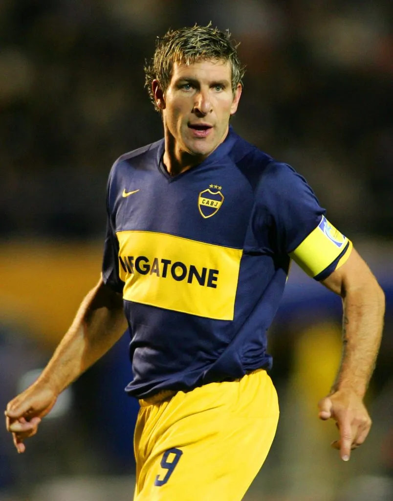 Martín Palermo en su segundo paso por Boca.