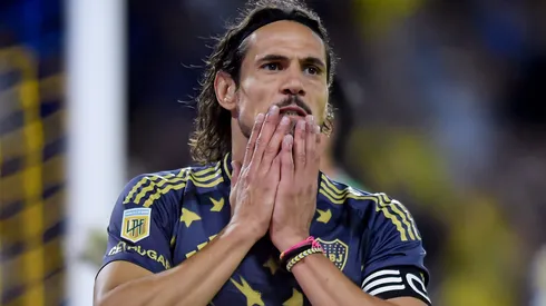 Edinson Cavani, delantero de Boca.