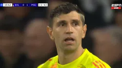 La cara de Dibu Martínez lo dice todo.