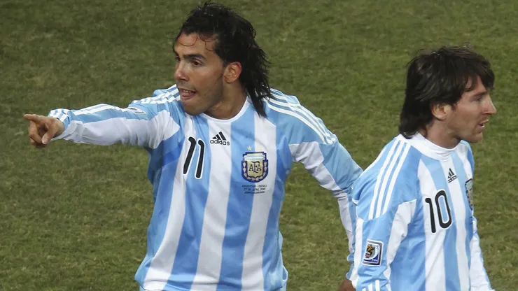 Tevez reveló cómo era su relación con Messi en la Selección Argentina