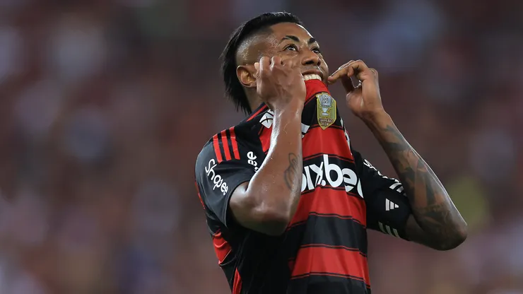 Bruno Henrique, delantero de Flamengo.