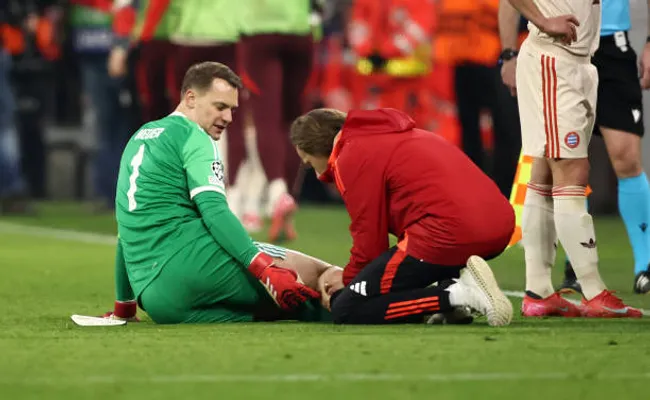 Neuer se lesionó a inicios de marzo y sigue sin estar para jugar.