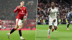 Alejandro Garnacho fue recomendado al Real Madrid como relevo de Vinícius por un sistema contratado por varios clubes de Europa.