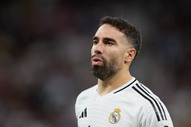 Dani Carvajal lleva sin jugar desde octubre por una rotura de ligamentos.