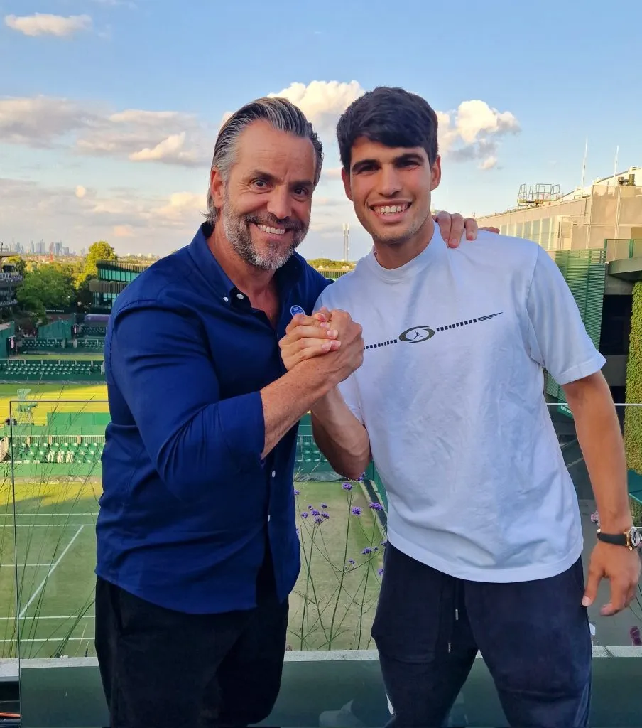 Carretero y Alcaraz. (Foto: @RobertoCarretero).