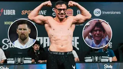 Sergio Maravilla Martínez eligió entre Messi y Maradona al mejor de la historia argentina: "Hay que remontarse a San Martín"