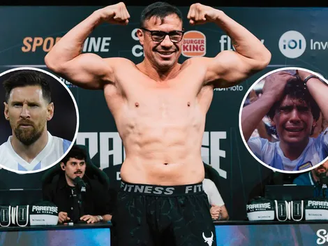 Sergio Maravilla Martínez eligió entre Messi y Maradona al mejor de la historia argentina: "Hay que remontarse a San Martín"