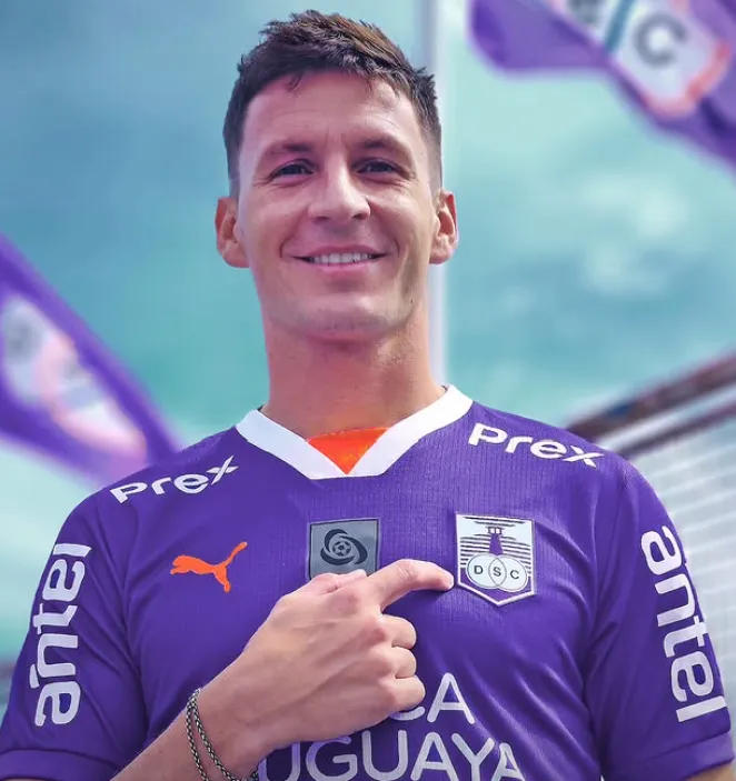 Soldano en Defensor Sporting. (Foto: Prensa Defensor Sporting).