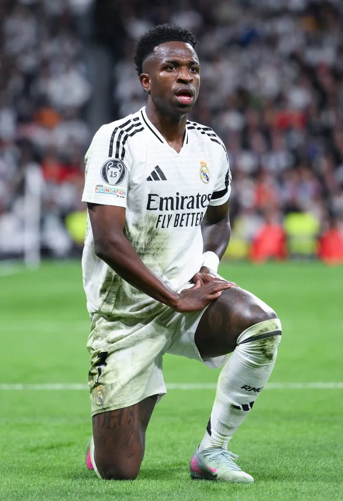 Vinícius viene de recibir el mazazo de la eliminación en Champions League con Real Madrid.