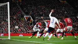 El gol de Nicolás Tagliafico ante el Manchester United.