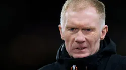 Paul Scholes, crítico con un titular del Manchester United