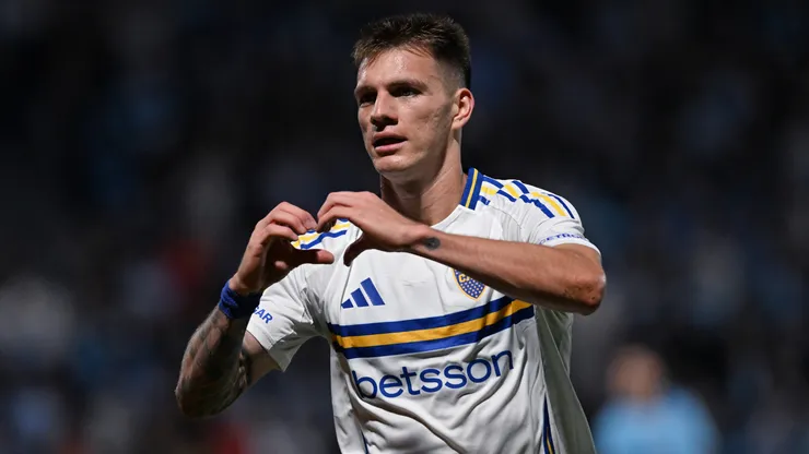 Kevin Zenón marcó uno de los goles de Boca en la victoria contra Belgrano de Córdoba.