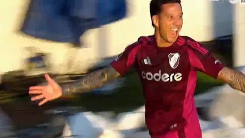 El gol de Driussi ante Gimnasia para romper su sequía con la camiseta de River