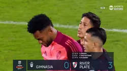 Preocupación en River: Borja se fue llorando tras lesionarse ante Gimnasia